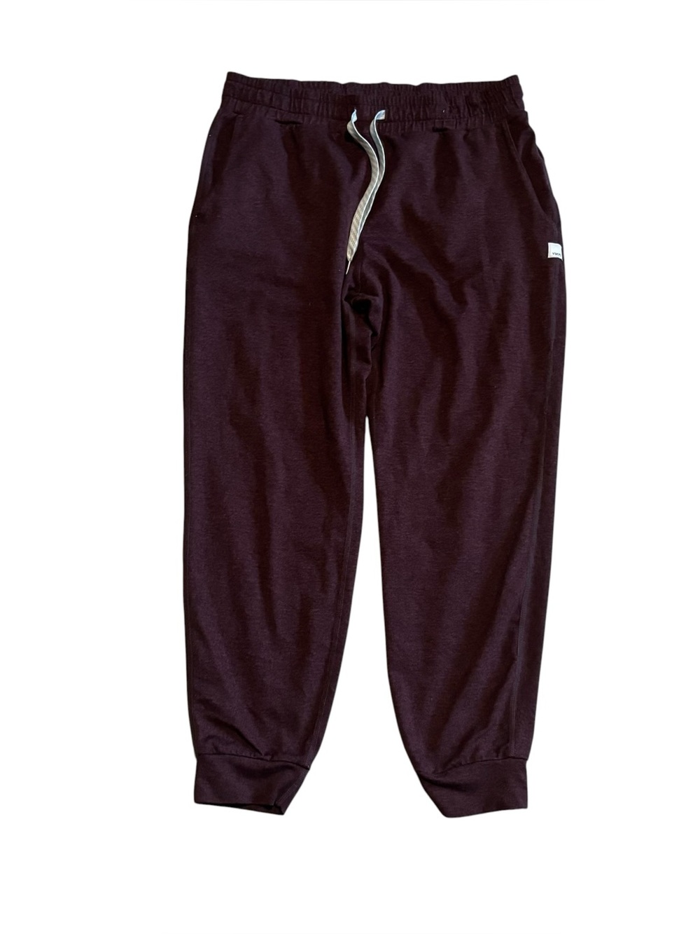 Vuori Performance Jogger Dreamknit Women's Size Small In Fig Heather - Picture 4 of 8